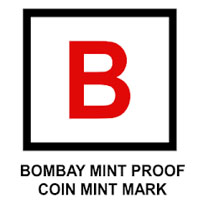 Bombay Mint - Proof Coin Mint Mark	