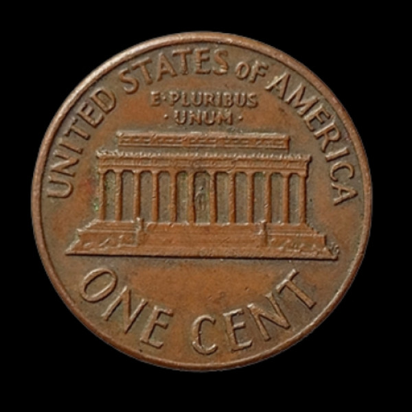 1 CENT 12 PILLERS usa/ liberty in god we trust (1972)-US