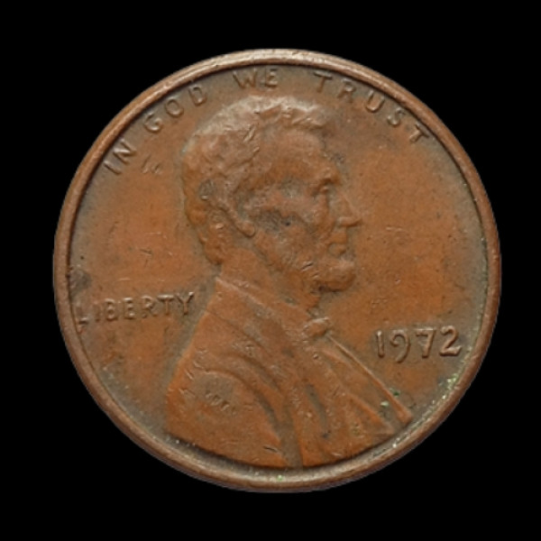 1 CENT 12 PILLERS usa/ liberty in god we trust (1972)-US