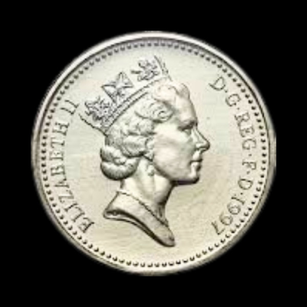 One Pound Coin (UK) - 1997
