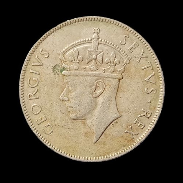 1 Shiling Coin East Africa 1948