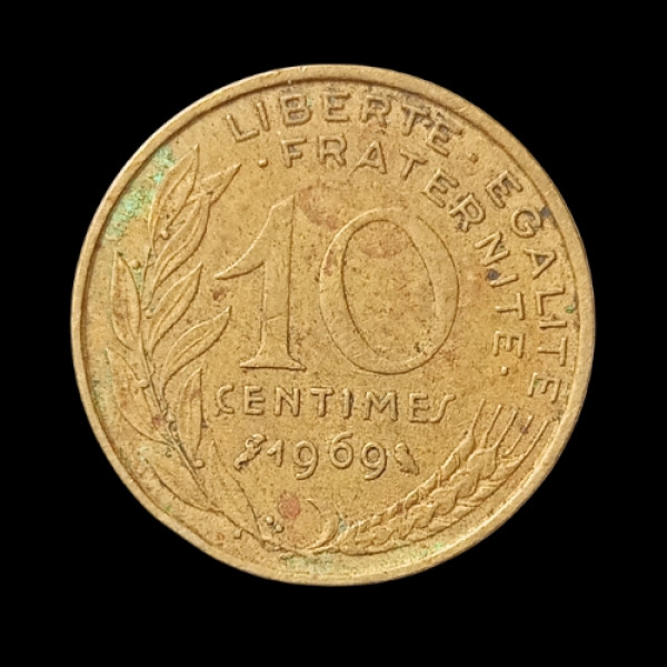 10 Centime Coin Switzerland 1969