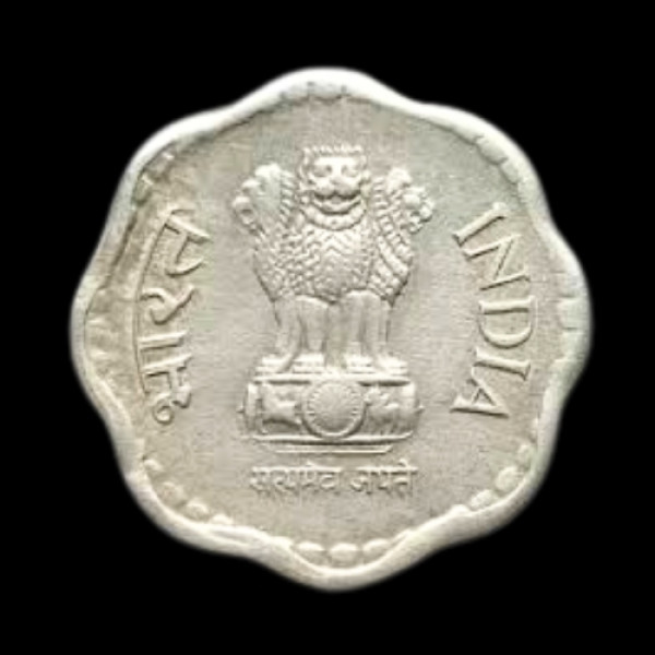 Indian 10 Paisa Coin – 1986