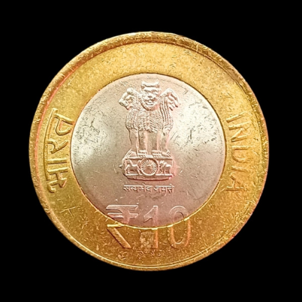 Indian 10 Rupee 475th anniversary of Maharana Pratap Coin- 2015