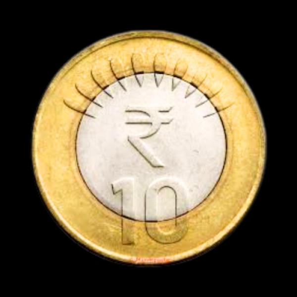 Indian Coin 10 Rupee 2013