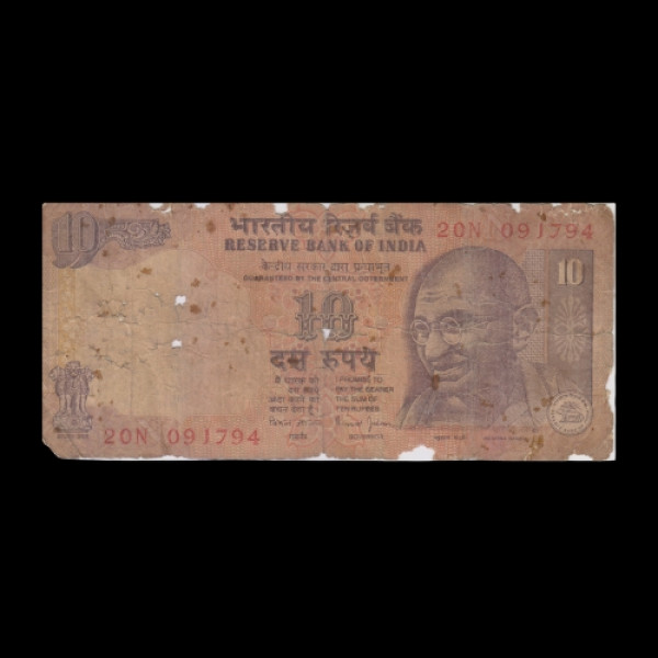 Indian 10 Rupee Note 1997-1903 (Bimal Jalan)