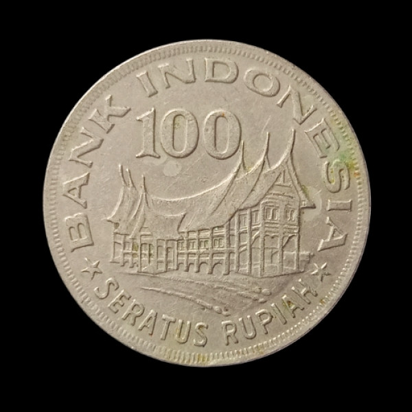 100 Rupiah Coin Indoneshia 1978