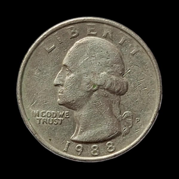 1/4 Doller usa liberty in god we trust (1988) - US