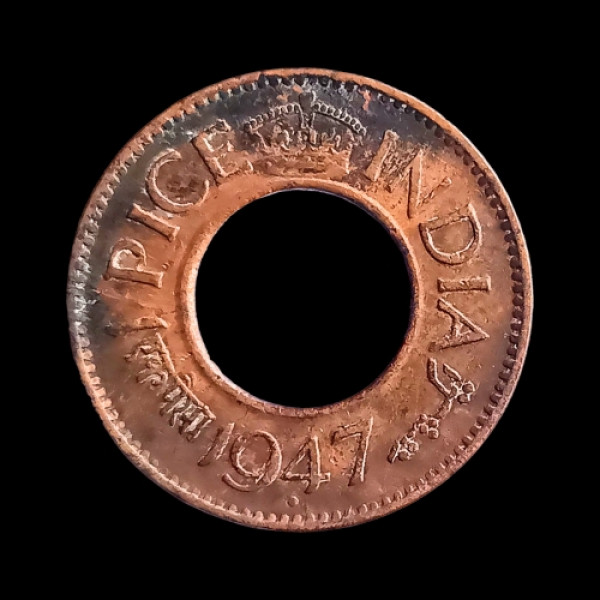 Indian One Paise Coin – 1947