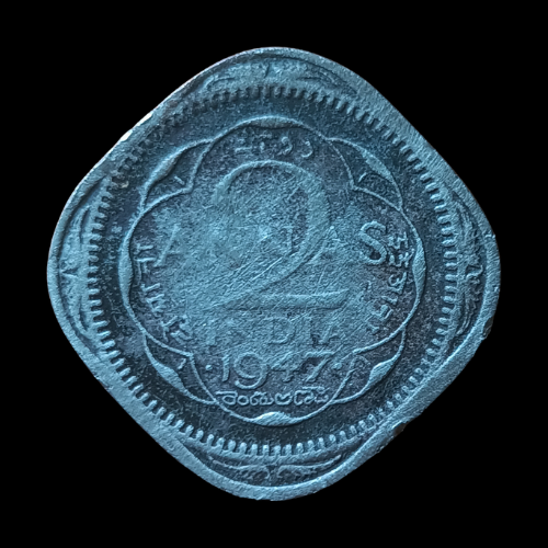 2 Anna Coin (George VI) 1947