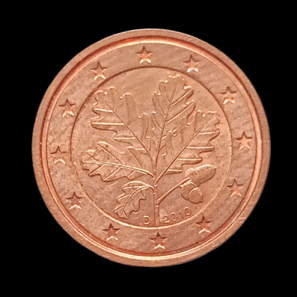 2 Euro Cent Coin 2010 Germany