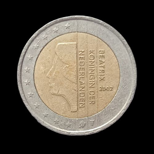 2 Euro Coin Netherlands 2002
