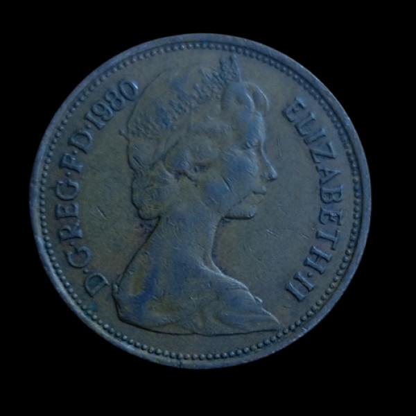 2 Pence Elizabeth II (1980) - UK