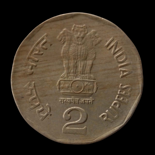 Indian 2 Rupees Coin – 2002