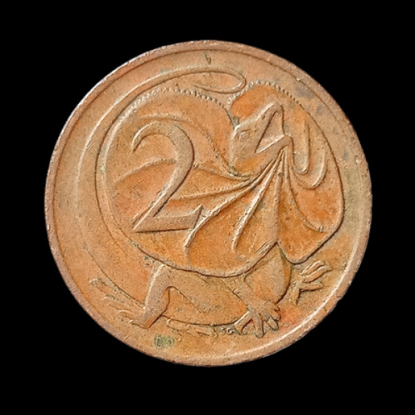 2 Cents Coin Australia 1972