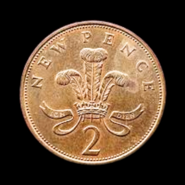 UK 2 New Pence coin - 1971