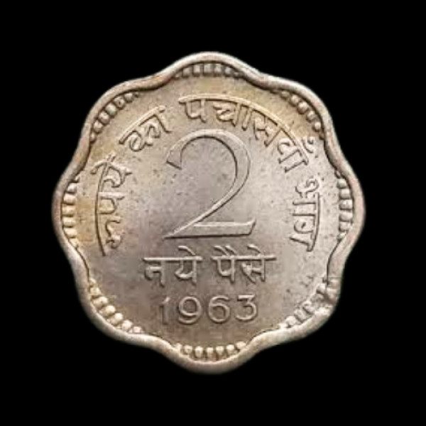 2 Naye Paisa Coin – 1963