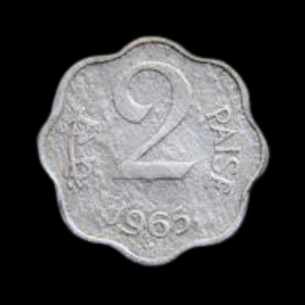 2 Paise Coin – 1965