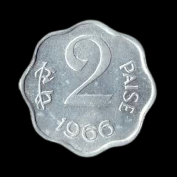 2 Paisa Coin – 1966