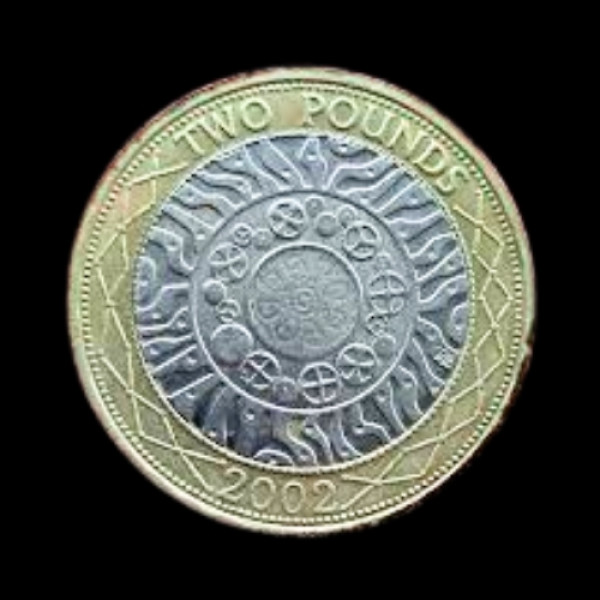 Queen Elizabeth (Two Pound) Coin - 2002