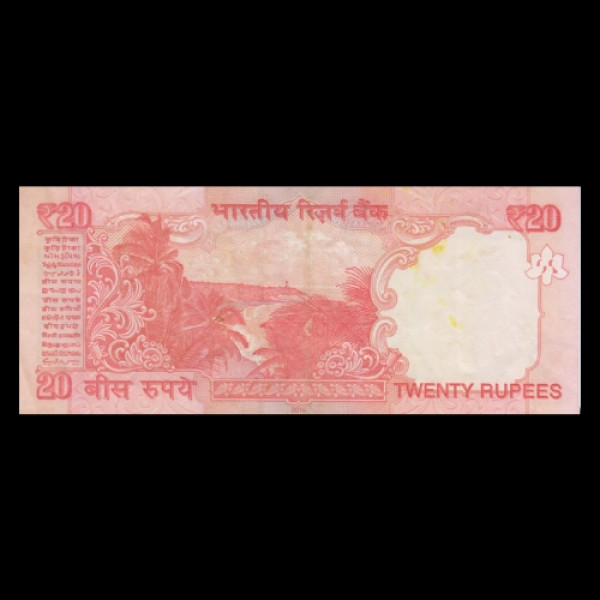 20 Indian Rupee Note Mahatma Gandhi -Raghuram G. Rajan(2016)