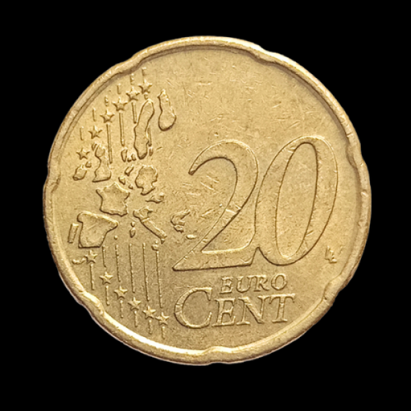 20 Euro Cent Netherlands 2001