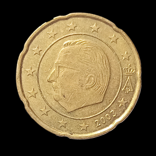 20 Euro Cent coin Belgium 2003
