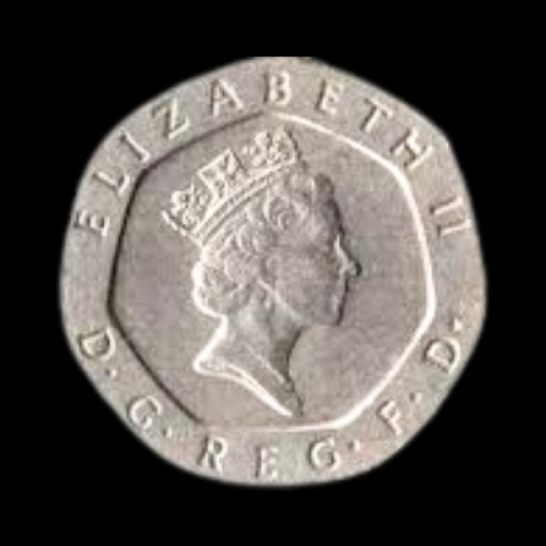 UK 20 Pence Coin - 1997