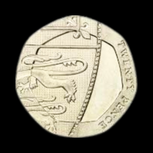 UK 20 Pence Coin - 2008