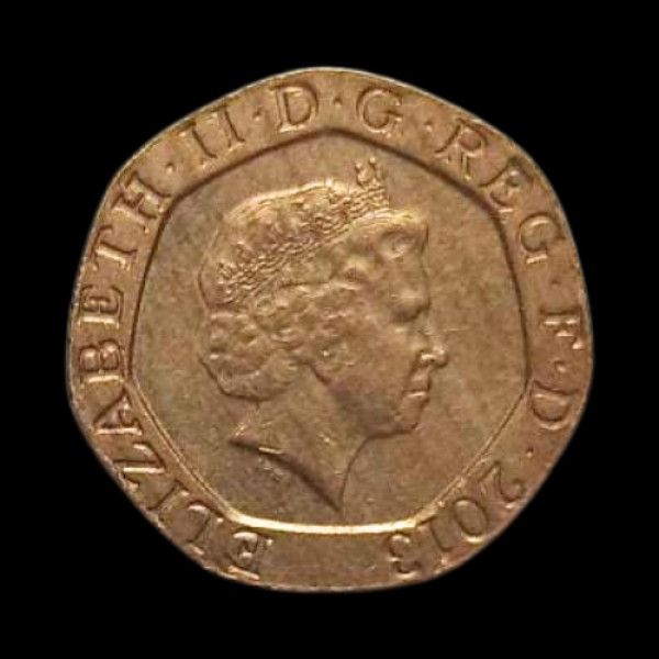 UK 20 Pence Coin - 2013