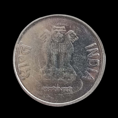 Indian One Rupee Coin - 2011