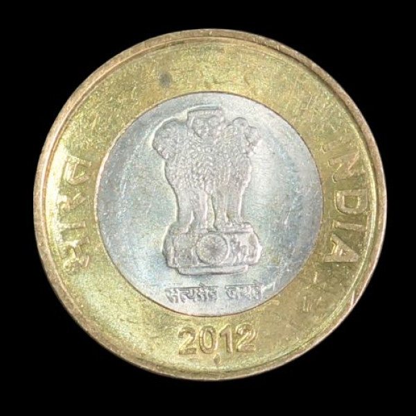 Indian 10 Rupee 2012