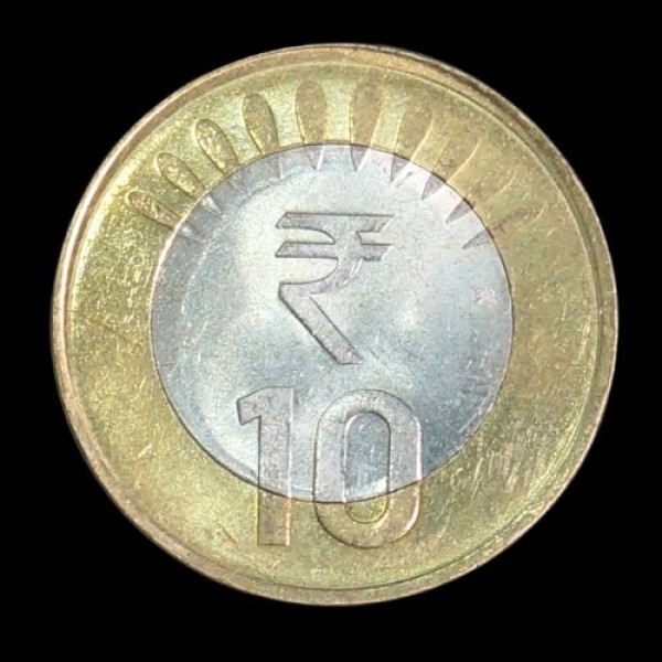 Indian 10 Rupee 2012