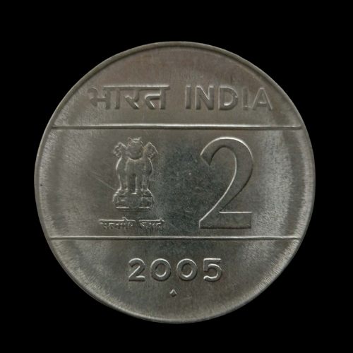 Indian 2 Rupees Coin – 2005