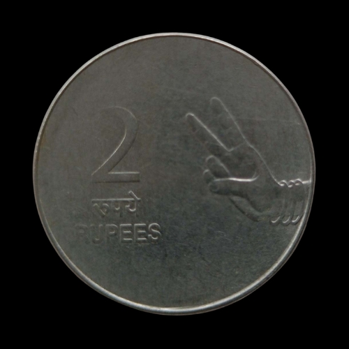 Indian 2 Rupees Coin – 2010