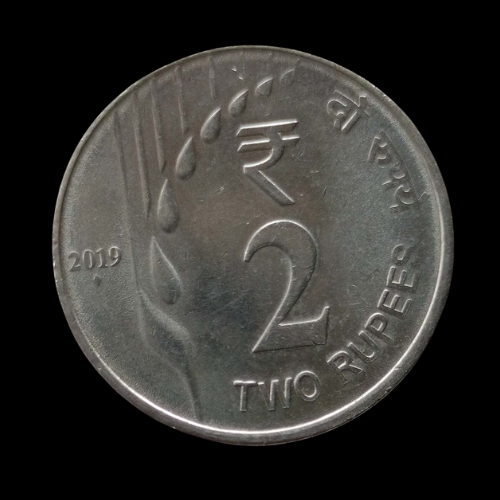 Indian 2 Rupees Coin – 2019