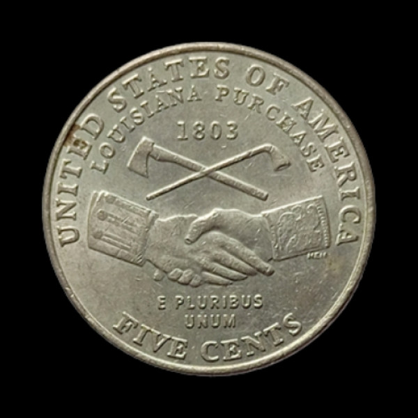 5 CENTS  USA LOUISIANA PURCHASE 1803 / liberty (2004) - US