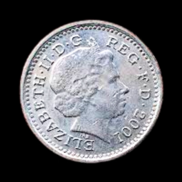 UK 5 Pence coin - 2001