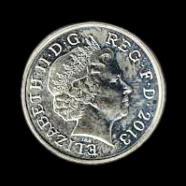 UK 5 Pence coin - 2013
