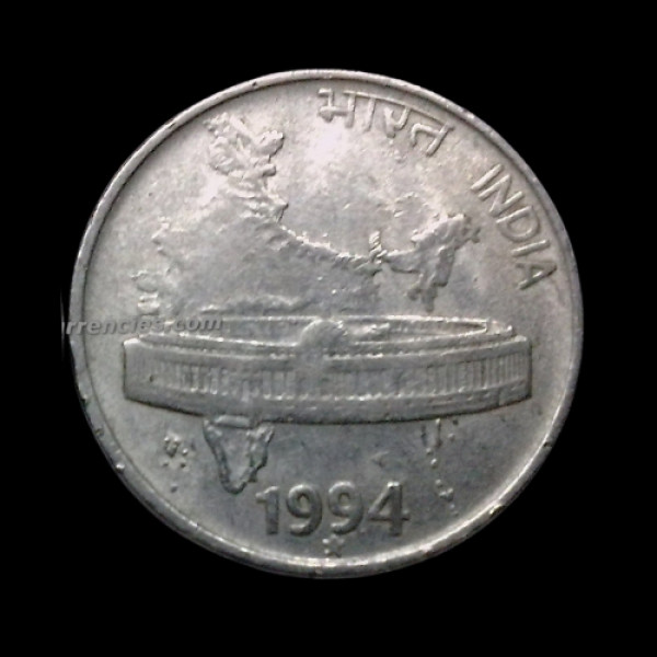 Indian 50 Paise Coin – 1994