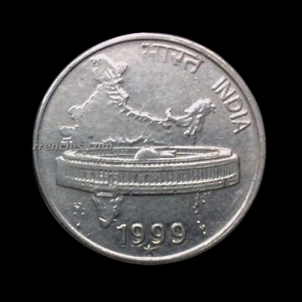 Indian 50 Paise Coin – 1999