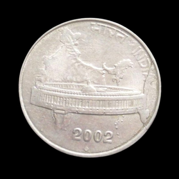 Indian 50 Paise Coin – 2002