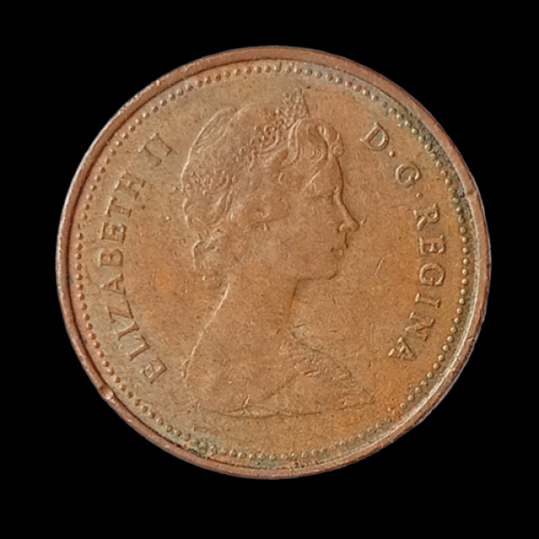 Elizabeth II D·G·Regina One Cent Coin – 1980 Canada