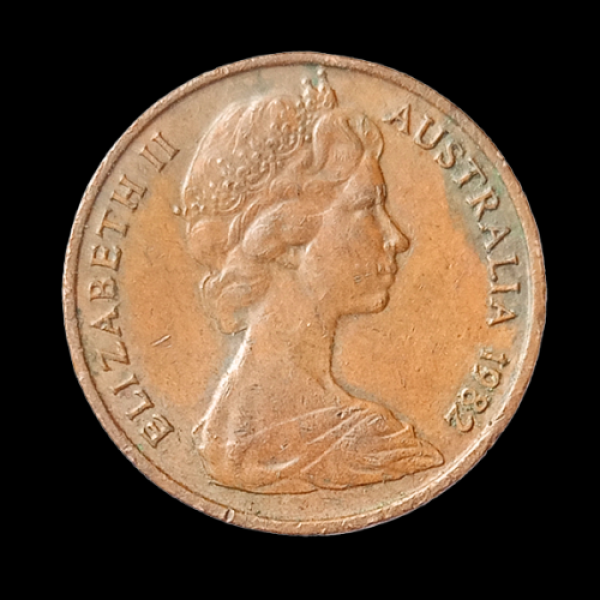 Elizabeth II One Cent Coin – 1982 Australia