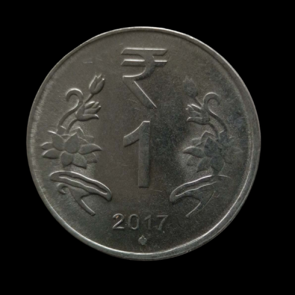 India 1 Rupee Coin 2017