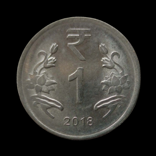 India 1 Rupee Coin 2018