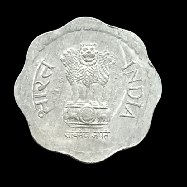 Indian 10 Paise Coin  1988