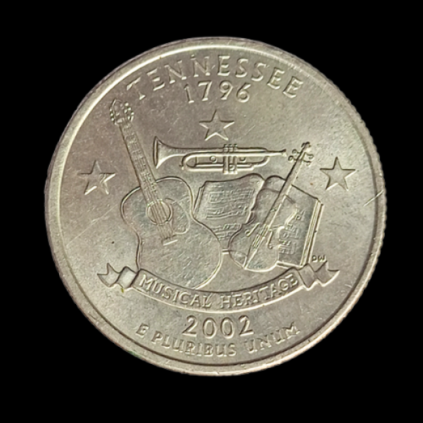 Liberty Quarter Dollar Coin – 2002 United States of America