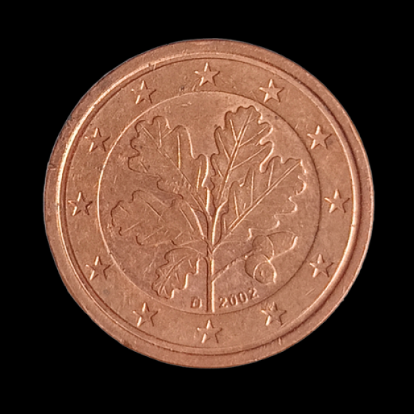One Euro Cent Coin – 2002 Germany