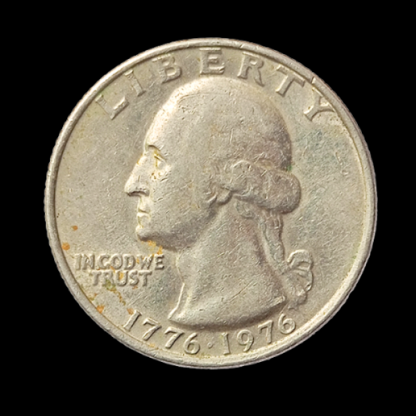Quarter Dollar Coin – 1976 United States of America